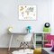 Stupell Industries Map Of World Pastel Animals Framed Giclee, design by Carla Daly
